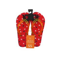 Slippers Star Red 18cm